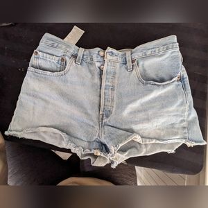 Levi shorts- high waisted